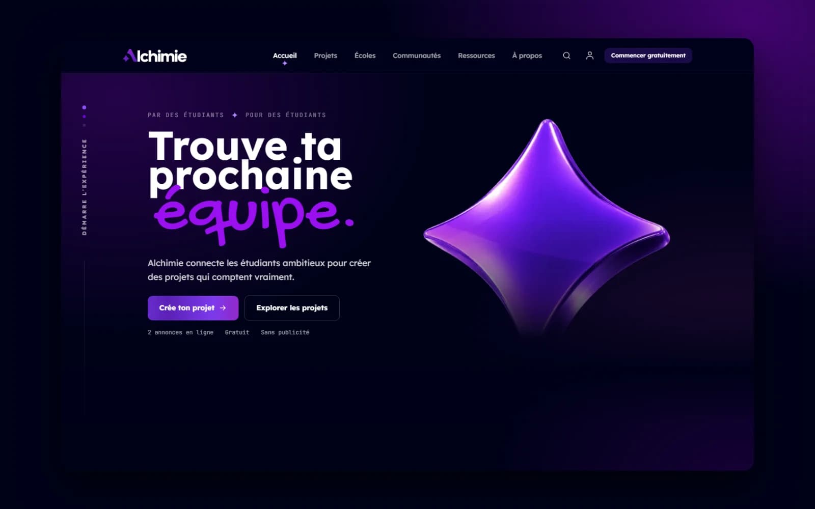 L'accueil d'Alchimie